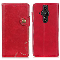 Handytasche Stand Schutzhülle Flip Leder Hülle D11Y für Sony Xperia PRO-I Rot