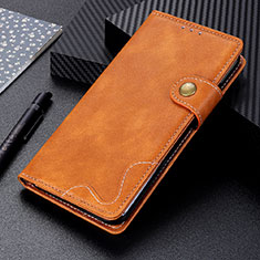 Handytasche Stand Schutzhülle Flip Leder Hülle DY01 für Motorola Moto Edge S 5G Braun