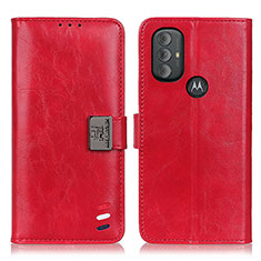 Handytasche Stand Schutzhülle Flip Leder Hülle DY01 für Motorola Moto G Play (2023) Rot