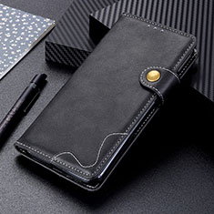 Handytasche Stand Schutzhülle Flip Leder Hülle DY01 für Motorola Moto G30 Schwarz