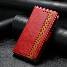 Handytasche Stand Schutzhülle Flip Leder Hülle F04 für Apple iPhone 14 Pro Max Rot