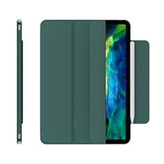 Handytasche Stand Schutzhülle Flip Leder Hülle für Apple iPad Pro 11 (2021) Grün