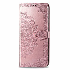 Handytasche Stand Schutzhülle Flip Leder Hülle für LG Stylo 6 Rosegold