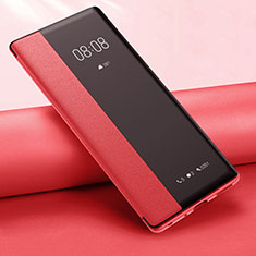 Handytasche Stand Schutzhülle Flip Leder Hülle für OnePlus 12R 5G Rot