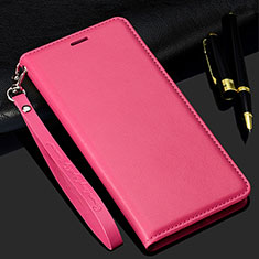 Handytasche Stand Schutzhülle Flip Leder Hülle für Realme Narzo 20A Pink