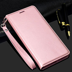 Handytasche Stand Schutzhülle Flip Leder Hülle für Realme Narzo 20A Rosegold