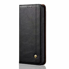 Handytasche Stand Schutzhülle Flip Leder Hülle für Samsung Galaxy M31 Prime Edition Schwarz