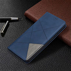 Handytasche Stand Schutzhülle Flip Leder Hülle für Samsung Galaxy S20 FE (2022) 5G Blau