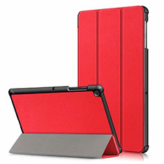 Handytasche Stand Schutzhülle Flip Leder Hülle für Samsung Galaxy Tab S5e 4G 10.5 SM-T725 Rot