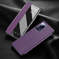 Handytasche Stand Schutzhülle Flip Leder Hülle für Xiaomi Civi 1S 5G Violett