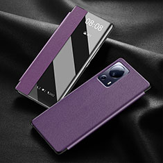 Handytasche Stand Schutzhülle Flip Leder Hülle für Xiaomi Civi 5G Violett