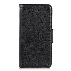 Handytasche Stand Schutzhülle Flip Leder Hülle für Xiaomi Redmi Note 9S Schwarz