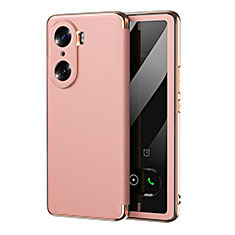 Handytasche Stand Schutzhülle Flip Leder Hülle GS1 für Huawei Honor 60 Pro 5G Rosegold