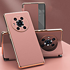 Handytasche Stand Schutzhülle Flip Leder Hülle GS2 für Huawei Honor Magic3 5G Rosegold