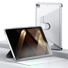 Handytasche Stand Schutzhülle Flip Leder Hülle H01 für Apple iPad 10.2 (2019) Grau