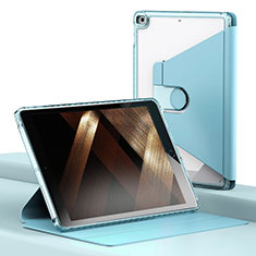Handytasche Stand Schutzhülle Flip Leder Hülle H01 für Apple iPad 10.2 (2020) Hellblau