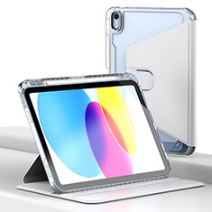 Handytasche Stand Schutzhülle Flip Leder Hülle H01 für Apple iPad 10.9 (2022) Weiß