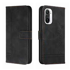 Handytasche Stand Schutzhülle Flip Leder Hülle H01X für Xiaomi Mi 11X 5G Schwarz