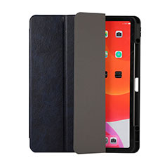 Handytasche Stand Schutzhülle Flip Leder Hülle H02 für Apple iPad Pro 12.9 (2021) Blau