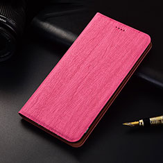 Handytasche Stand Schutzhülle Flip Leder Hülle H02 für Apple iPhone 15 Plus Pink