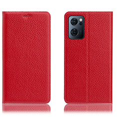 Handytasche Stand Schutzhülle Flip Leder Hülle H02P für OnePlus Nord CE 2 5G Rot