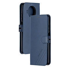 Handytasche Stand Schutzhülle Flip Leder Hülle H02X für Xiaomi Mi 10T Lite 5G Blau