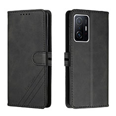 Handytasche Stand Schutzhülle Flip Leder Hülle H02X für Xiaomi Mi 11T Pro 5G Schwarz