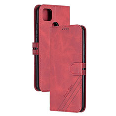 Handytasche Stand Schutzhülle Flip Leder Hülle H02X für Xiaomi POCO C3 Rot