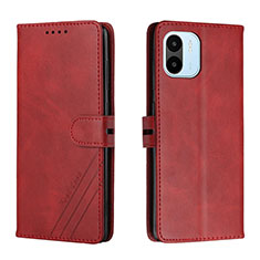 Handytasche Stand Schutzhülle Flip Leder Hülle H02X für Xiaomi Poco C50 Rot