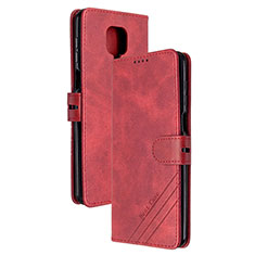 Handytasche Stand Schutzhülle Flip Leder Hülle H02X für Xiaomi Poco M2 Pro Rot