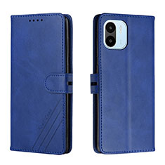 Handytasche Stand Schutzhülle Flip Leder Hülle H02X für Xiaomi Redmi A1 Blau