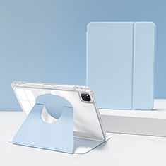 Handytasche Stand Schutzhülle Flip Leder Hülle H03 für Apple iPad Pro 11 (2021) Hellblau
