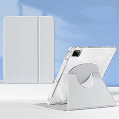Handytasche Stand Schutzhülle Flip Leder Hülle H03 für Apple iPad Pro 11 (2021) Weiß