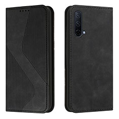 Handytasche Stand Schutzhülle Flip Leder Hülle H03X für OnePlus Nord CE 5G Schwarz