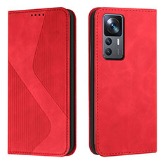 Handytasche Stand Schutzhülle Flip Leder Hülle H03X für Xiaomi Mi 12T 5G Rot