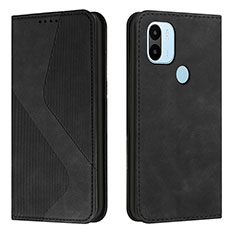 Handytasche Stand Schutzhülle Flip Leder Hülle H03X für Xiaomi Redmi A1 Plus Schwarz