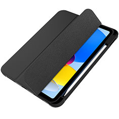 Handytasche Stand Schutzhülle Flip Leder Hülle H05 für Apple iPad 10.9 (2022) Schwarz