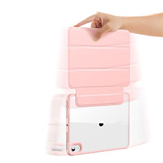 Handytasche Stand Schutzhülle Flip Leder Hülle H05 für Apple iPad Mini 6 Rosegold