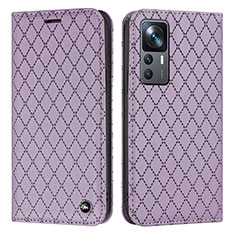 Handytasche Stand Schutzhülle Flip Leder Hülle H05X für Xiaomi Mi 12T 5G Violett