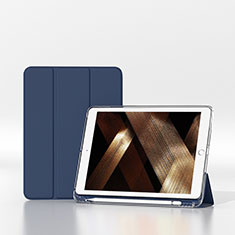 Handytasche Stand Schutzhülle Flip Leder Hülle H06 für Apple iPad 10.2 (2020) Blau