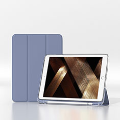 Handytasche Stand Schutzhülle Flip Leder Hülle H06 für Apple iPad 10.2 (2020) Lavendel Grau