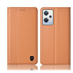 Handytasche Stand Schutzhülle Flip Leder Hülle H07P für OnePlus Nord CE 2 Lite 5G Orange