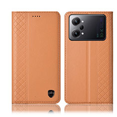 Handytasche Stand Schutzhülle Flip Leder Hülle H07P für Oppo K10 Pro 5G Orange