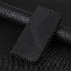 Handytasche Stand Schutzhülle Flip Leder Hülle H07X für Google Pixel 6 5G Schwarz