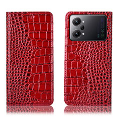 Handytasche Stand Schutzhülle Flip Leder Hülle H08P für Oppo K10 Pro 5G Rot