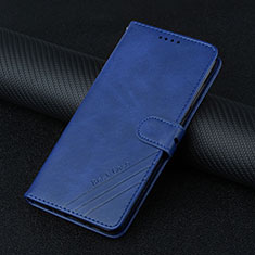 Handytasche Stand Schutzhülle Flip Leder Hülle H08X für Google Pixel 6a 5G Blau