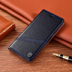 Handytasche Stand Schutzhülle Flip Leder Hülle H09P für Xiaomi Redmi Note 10 Pro 5G Blau