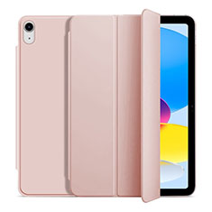 Handytasche Stand Schutzhülle Flip Leder Hülle H10 für Apple iPad 10.9 (2022) Rosegold