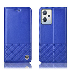 Handytasche Stand Schutzhülle Flip Leder Hülle H11P für OnePlus Nord CE 2 Lite 5G Blau