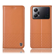 Handytasche Stand Schutzhülle Flip Leder Hülle H11P für Oppo K10 Pro 5G Orange